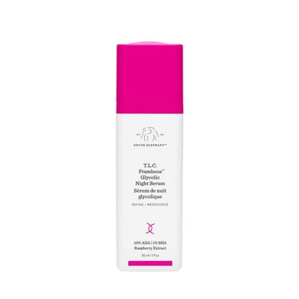 Drunk Elephant TLC Framboos Glycolic Serum  Exfoliating Aha Serum  Clean